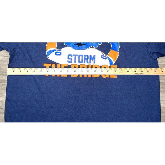 Bridgeport Sound Tigers Hockey STORM THE BRIDGE Size XL Shirt Vintage Delta Tag - Picture 4 of 7